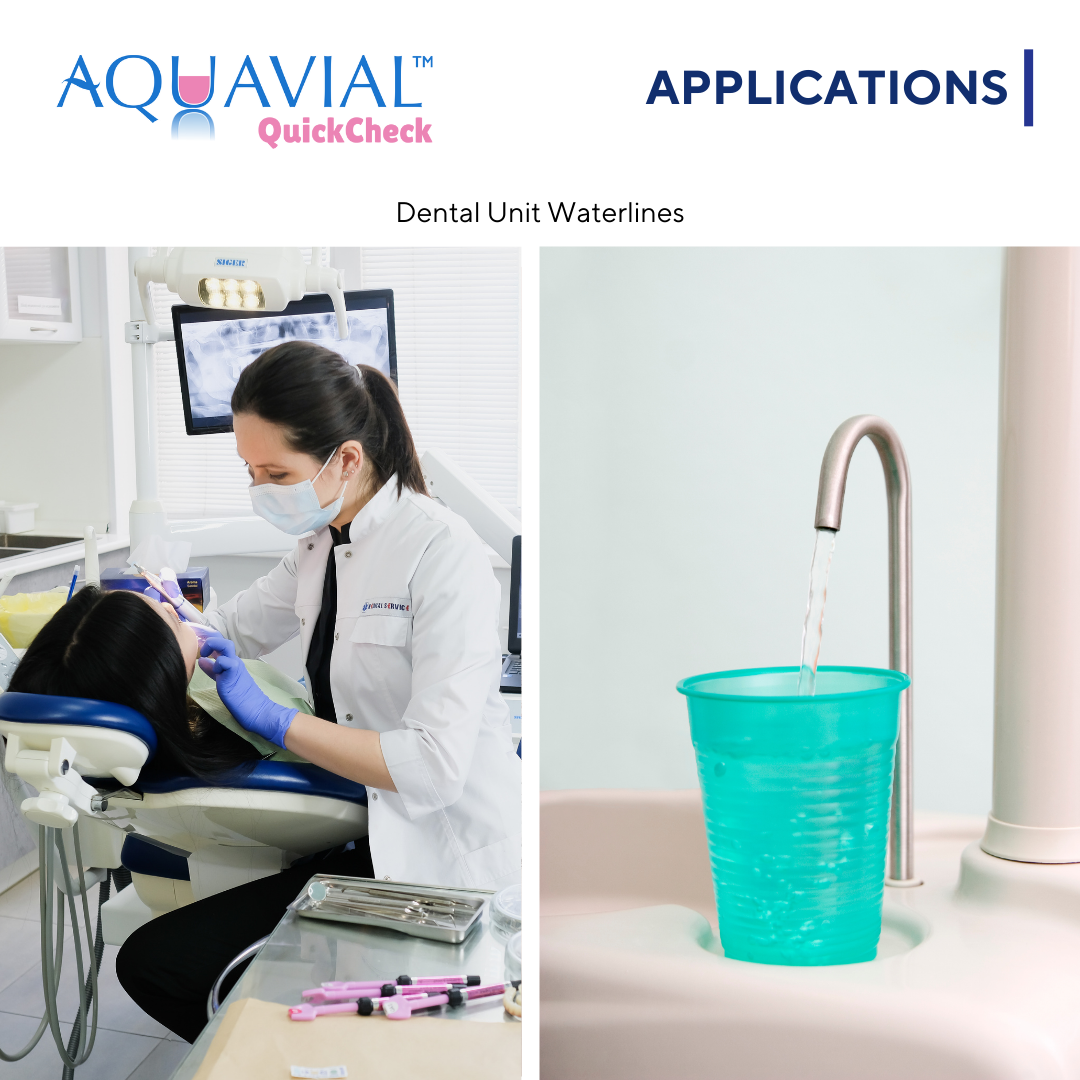 AquaVial Quick Check - 15 minutes Dental Unit Waterline Test