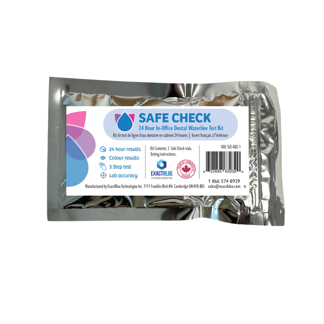 Safe Check - 24 Hour In-Office Dental Waterline Test Kit